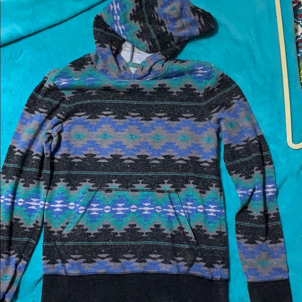 Aztec Lightweight Hoodie
